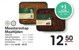 Sligro Meesterschap Maaltijden aanbieding