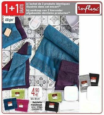 Serviette handdoek