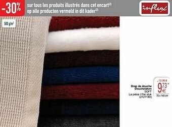 Cora Drap de douche douchelaken soft aanbieding