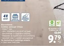 GAMMA GAMMA laminaat Village aanbieding