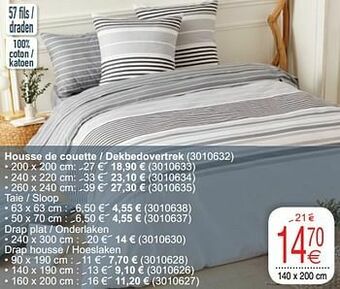 Cora Housse de couette - dekbedovertrek aanbieding