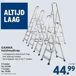 GAMMA GAMMA huishoudtrap aanbieding