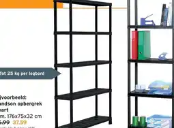 GAMMA Handson opbergrek zwart aanbieding