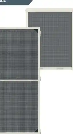 GAMMA Vliegenraam Basic wit 120x155 cm aanbieding