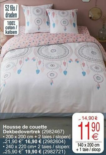 Cora Housse de couette dekbedovertrek aanbieding