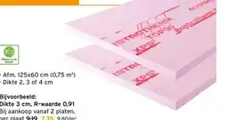 GAMMA Dikte 3 cm aanbieding