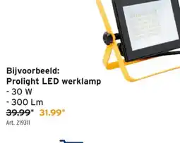 GAMMA Prolight LED werklamp aanbieding