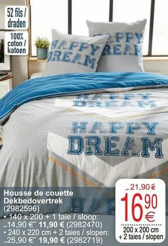 Cora Housse de couette dekbedovertrek aanbieding