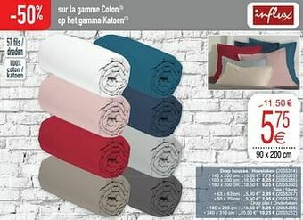 Cora Drap housse - hoeslaken aanbieding