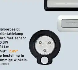 GAMMA Oriëntatielamp Naro met sensor aanbieding