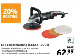 GAMMA Skil polijstmachine 1144AA 1200W aanbieding