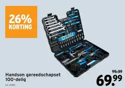 GAMMA Handson gereedschapset 100-delig aanbieding