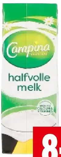 Colruyt Campina halfvolle melk aanbieding
