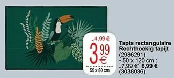 Cora Tapis rectangulaire rechthoekig tapijt aanbieding