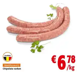 Colruyt Chipolata varken aanbieding