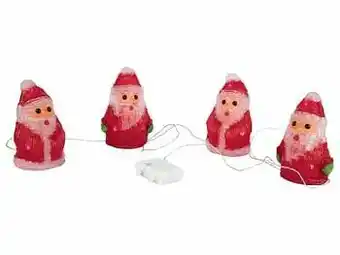 Lidl Livarno Home Ledlichtfiguur of ledlichtsnoer (kerstman (lichtsnoer)) aanbieding