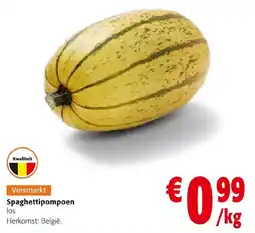 Colruyt Spaghettipompoen aanbieding