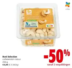 Colruyt Boni Selection cashewnoten natuur aanbieding