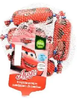 Colruyt Aoste Disney Kitchen Cars hespenworstjes aanbieding