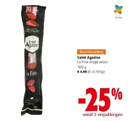 Colruyt Saint Agaûne La Fine droge worst aanbieding