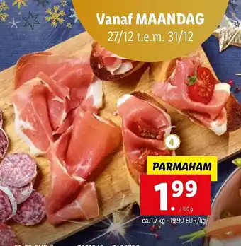 Deluxe Prosciutto di parma bob 100 g