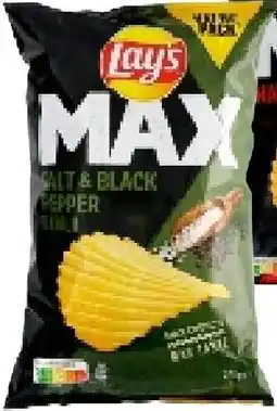 Colruyt Lay's Max Salt & Black Pepper Flavour aanbieding