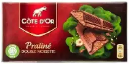 Colruyt Côte d'Or Chocolade voor fijnproevers Melk Nootjes aanbieding