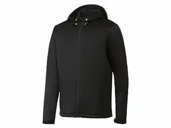 Lidl CRIVIT® Softshell wandeljas voor heren (L (52/54), zwart) aanbieding
