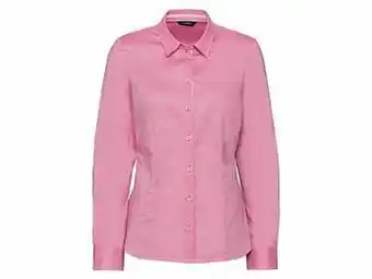 Lidl ESMARA® Getailleerde katoenen blouse (38, Roze) aanbieding