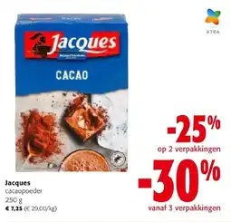 Colruyt Jacques cacaopoeder aanbieding