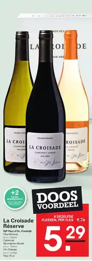 Sligro La Croisade Réserve aanbieding