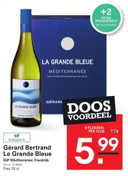 Sligro Gérard Bertrand Le Grande Bleue aanbieding