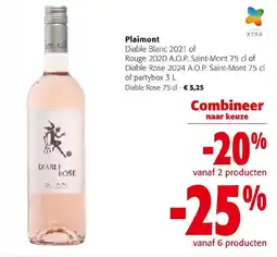 Colruyt Plaimont Diable Rose aanbieding