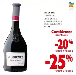Colruyt JP. Chenet Cabernet-Syrah 2024 1.G.P. Pays d'Oc aanbieding