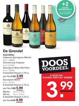 Sligro De Grendel aanbieding