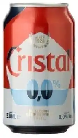 Colruyt Cristal Alcoholvrij bier 0,0 % vol aanbieding