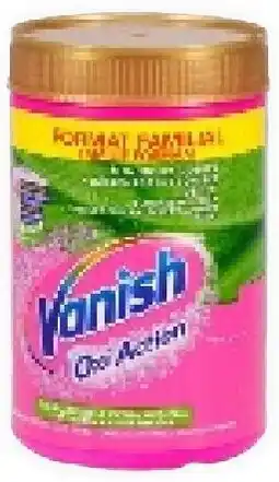 Colruyt Vanish Oxi Action vlekverwijderaar Textiel zonder bleek poeder aanbieding