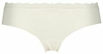 HEMA HEMA Dameshipster Katoen Wit (wit) aanbieding
