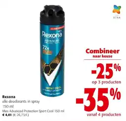 Colruyt Rexona Men Advanced Protection Sport Cool aanbieding