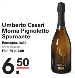 Sligro Umberto Cesari Moma Pignoletto Spumante aanbieding