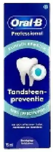 Colruyt Oral B Tandpasta tandsteenpreventie aanbieding
