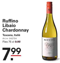 Sligro Ruffino Libaio Chardonnay aanbieding