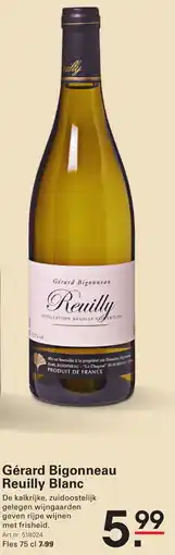 Sligro Gérard Bigonneau Reuilly Blanc aanbieding