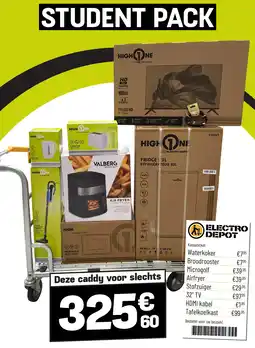 Electro Depot Deze caddy voor slechts aanbieding
