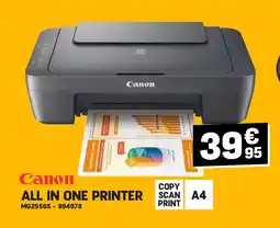 Electro Depot Canon ALL IN ONE PRINTER MG2556S aanbieding