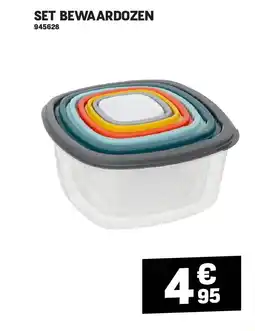 Electro Depot SET BEWAARDOZEN aanbieding