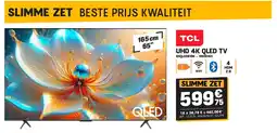 Electro Depot TCL UHD 4K QLED TV 65QLED810K aanbieding