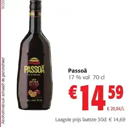 Colruyt Passoã aanbieding