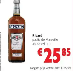 Colruyt Ricard aanbieding
