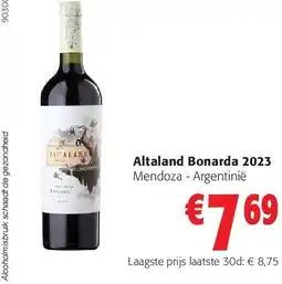 Colruyt Altaland Bonarda 2023 aanbieding